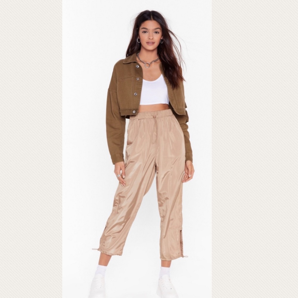 Gold-ish tan Utility Pants Brand New with tags
